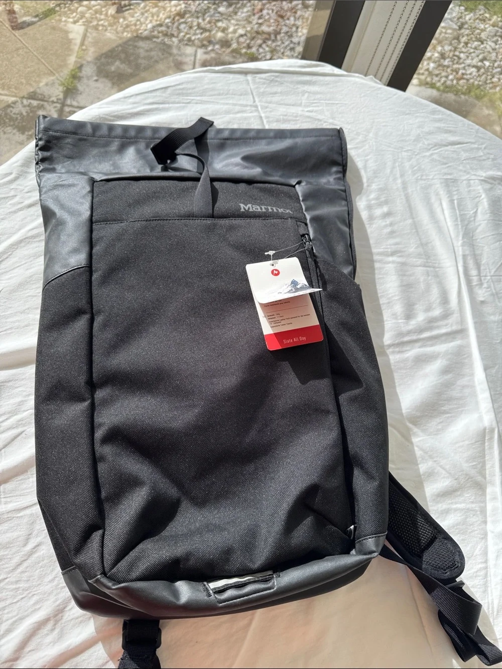 Marmot Black Roll-Top Men's Backpack